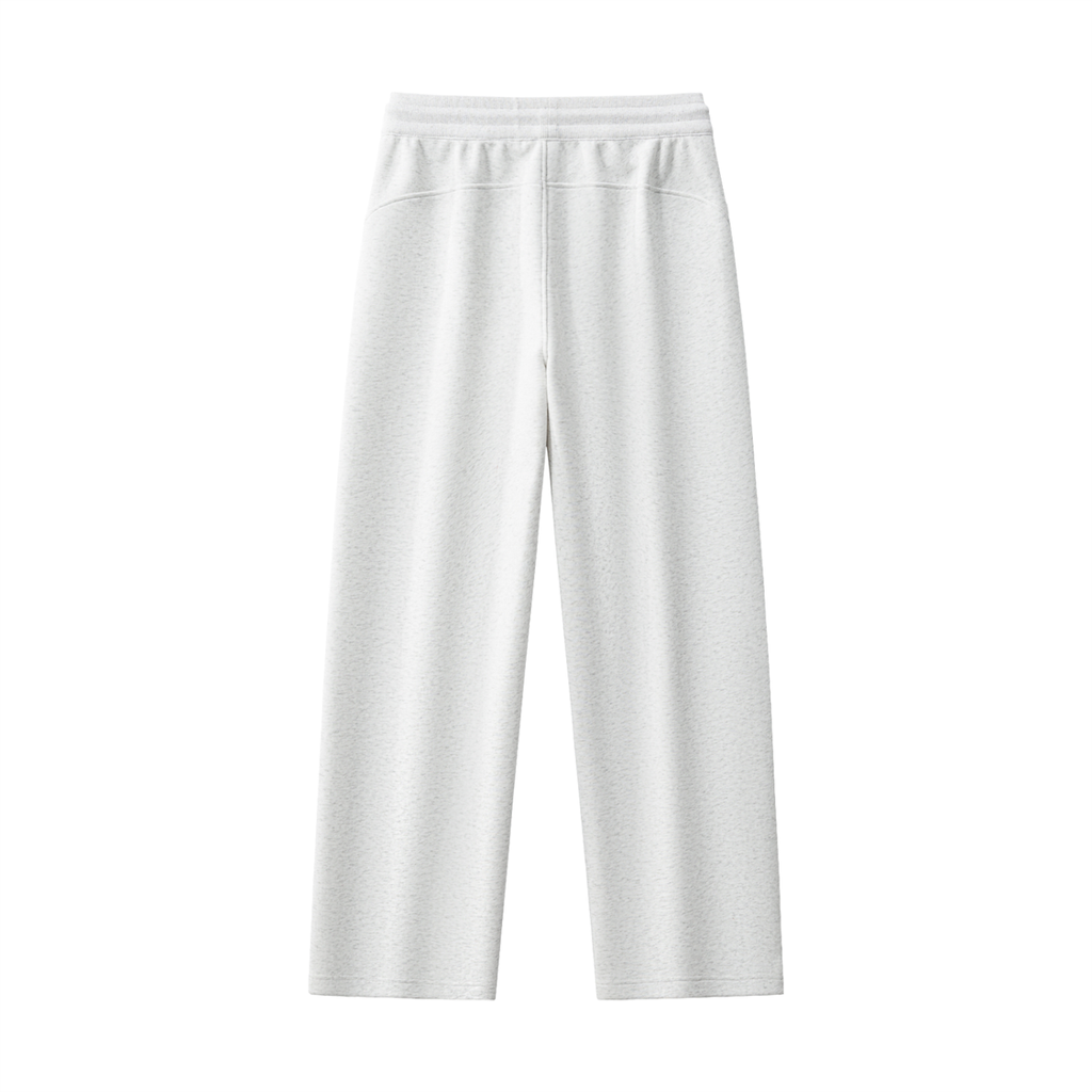 Drawstring Straight-Leg Sweatpants
