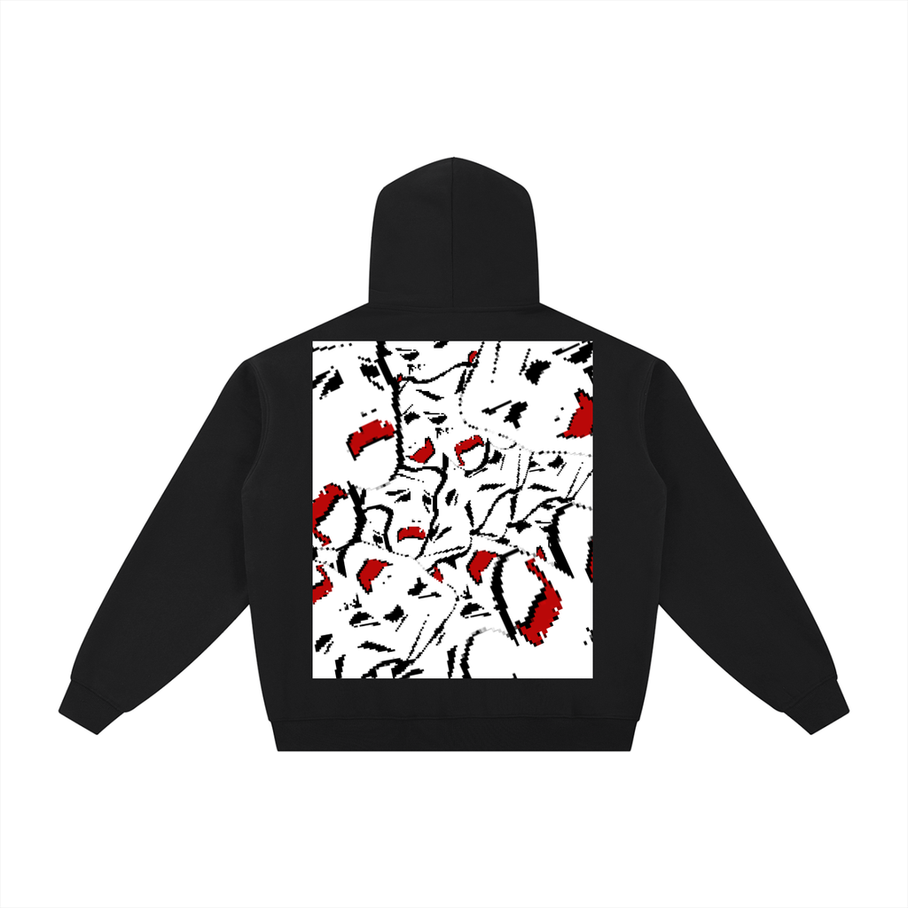 Fleece Zip Hoodie - Human Fragments