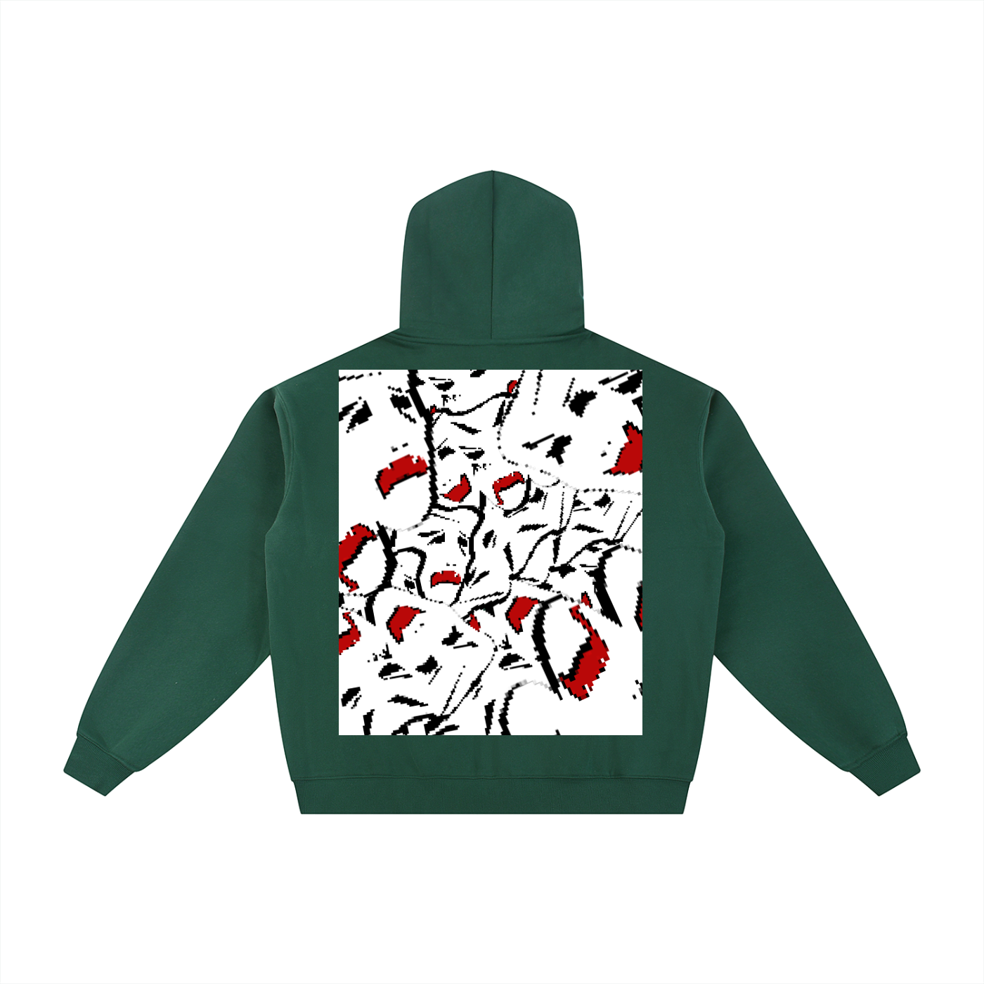 Fleece Zip Hoodie - Human Fragments