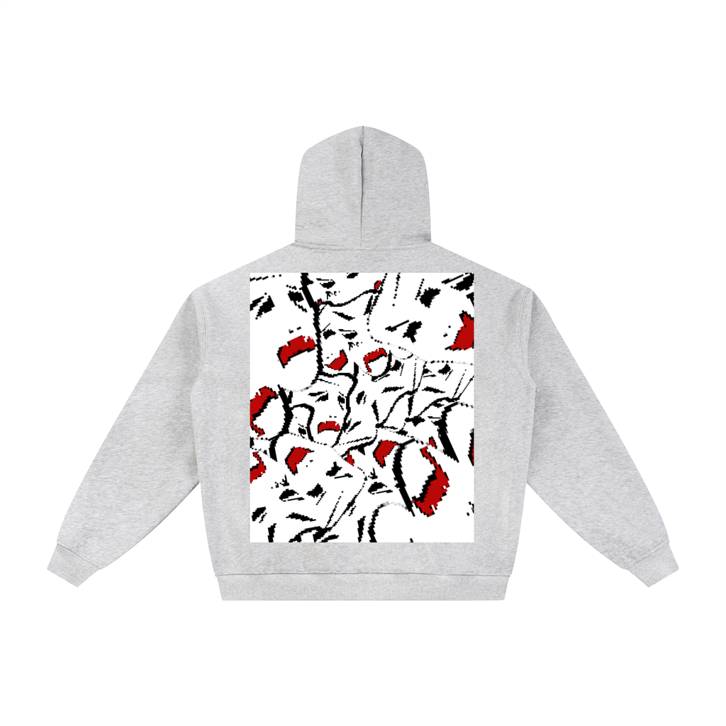 Fleece Zip Hoodie - Human Fragments