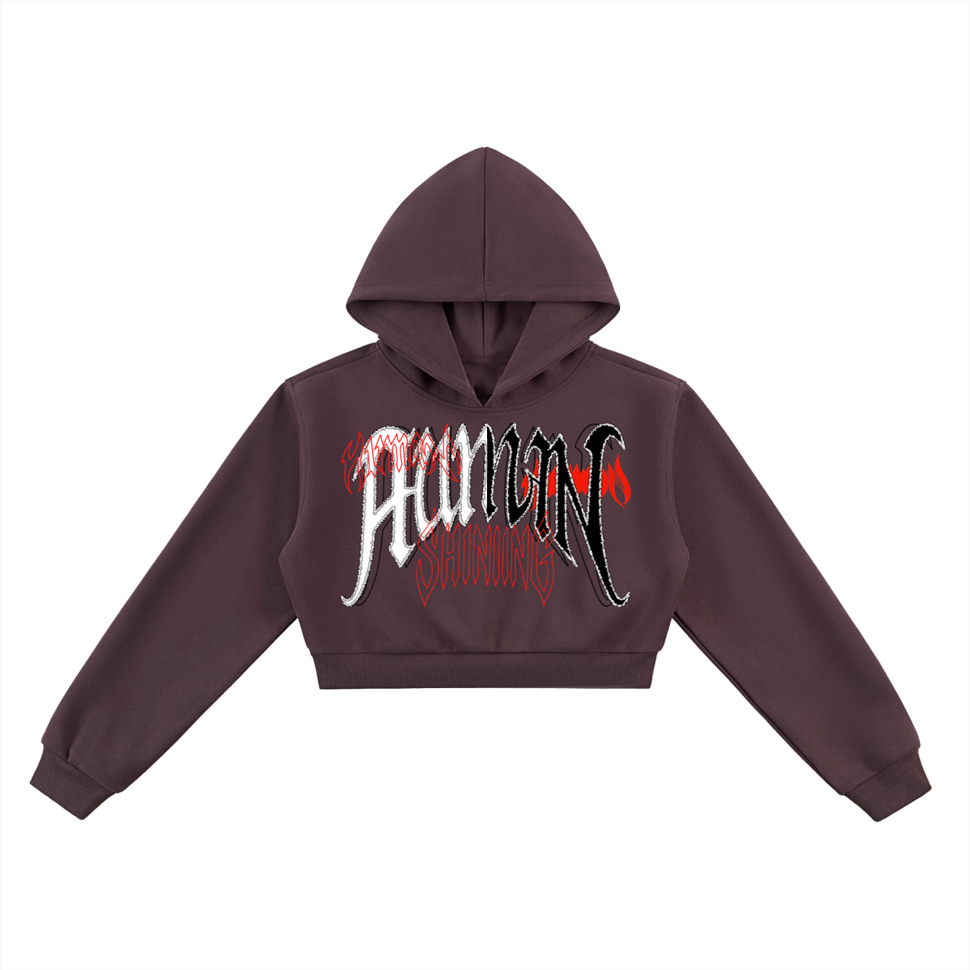 Essential Cropped Hoodie - Shining Lost