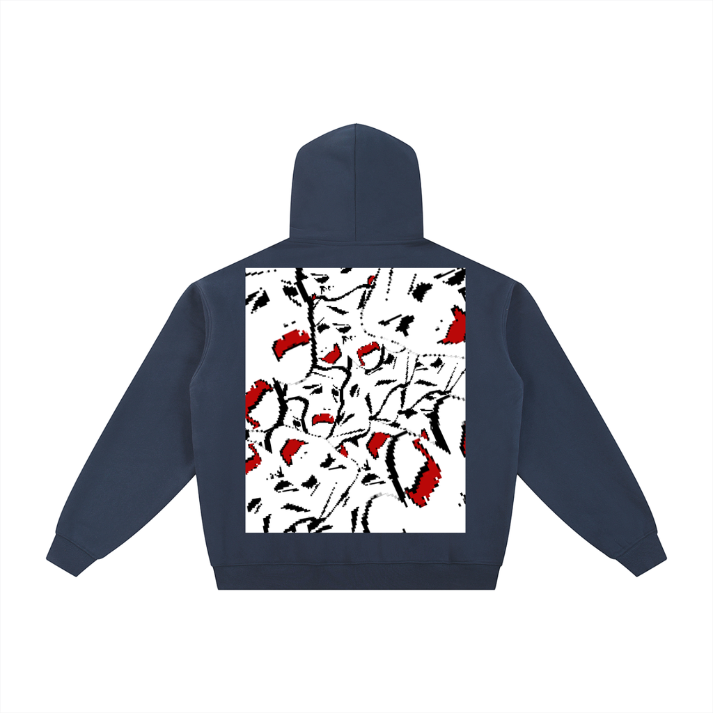 Fleece Zip Hoodie - Human Fragments