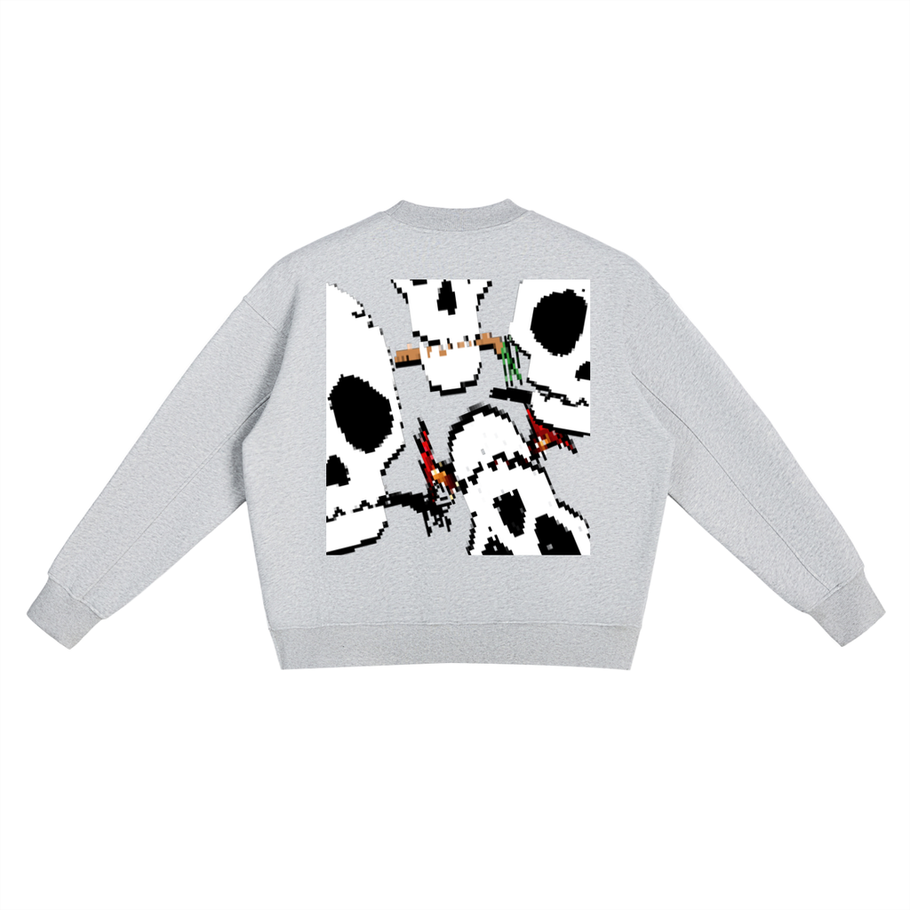 Fleece Side-Slit Sweatshirt - Echo Human