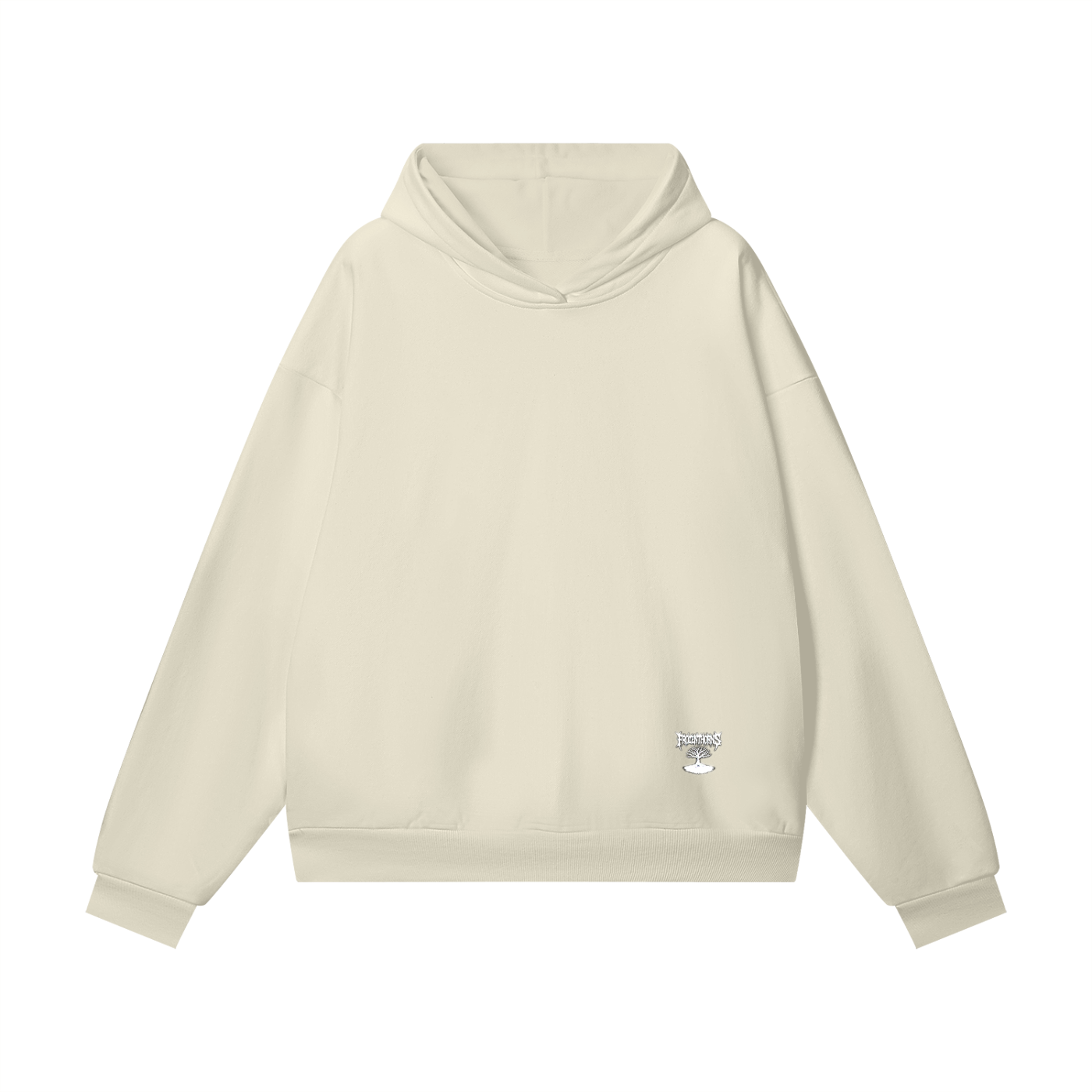 Oversized Fleece Hoodie - FT