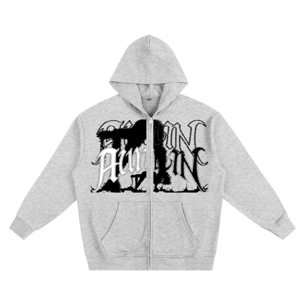 Heavyweight Zip-up Hoodie - Lost Signal