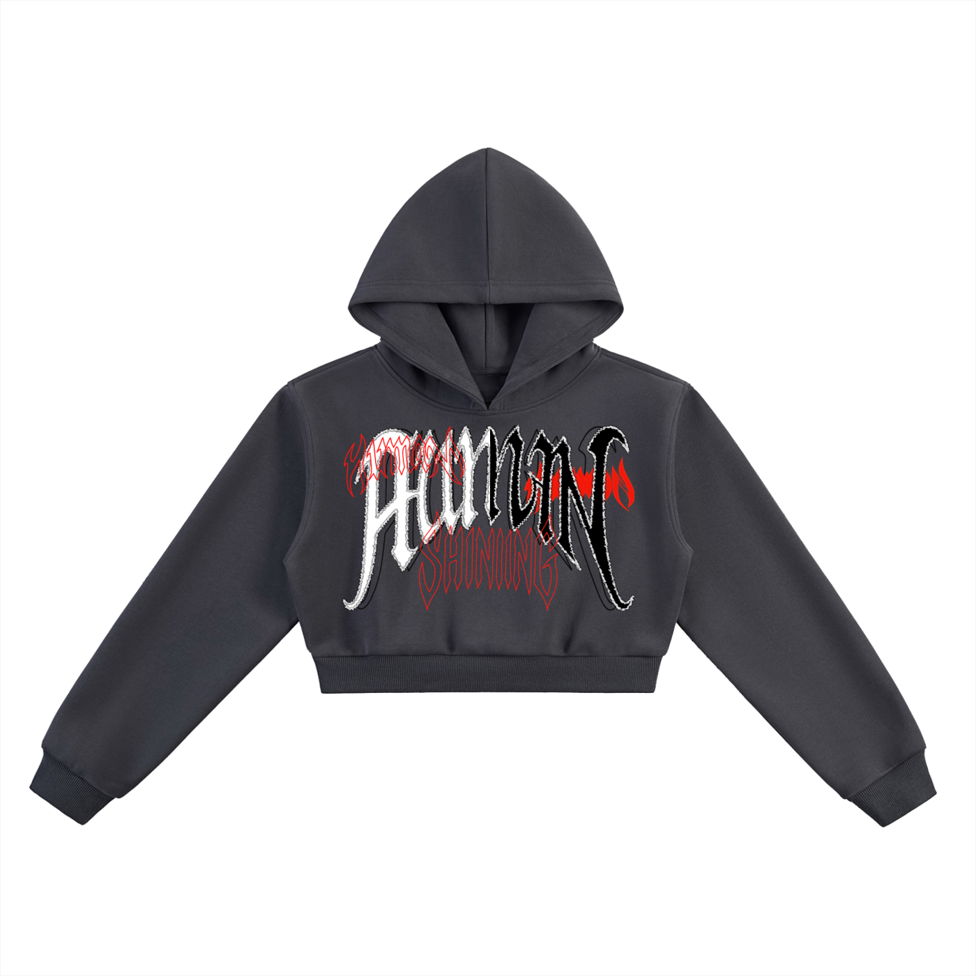 Essential Cropped Hoodie - Shining Lost