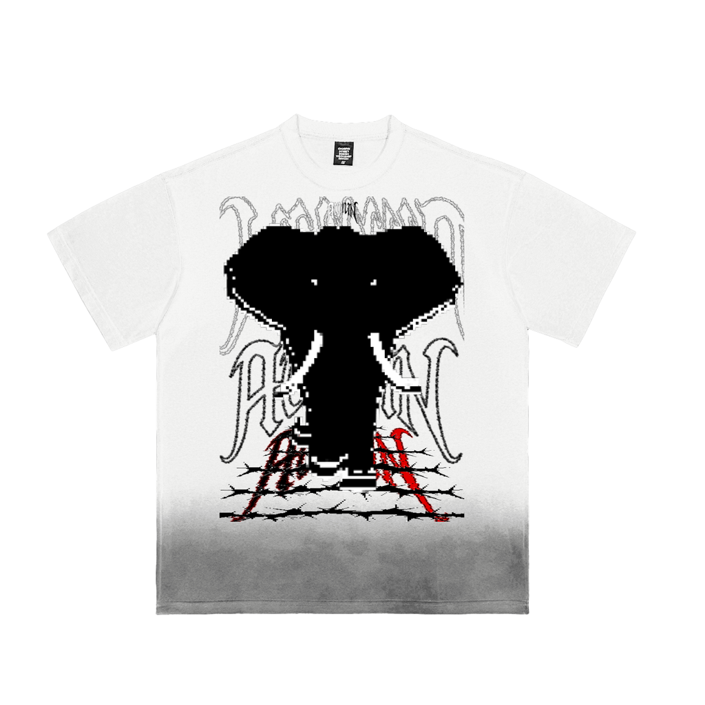 Sunfade Vintage Tee - Elephant