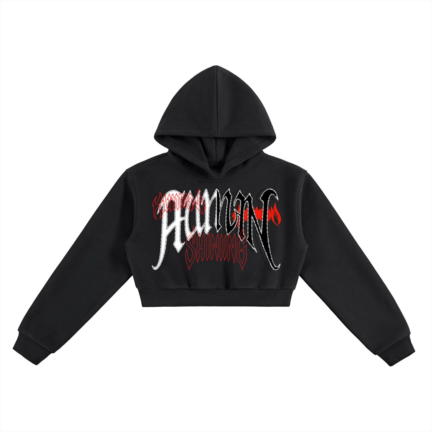 Essential Cropped Hoodie - Shining Lost