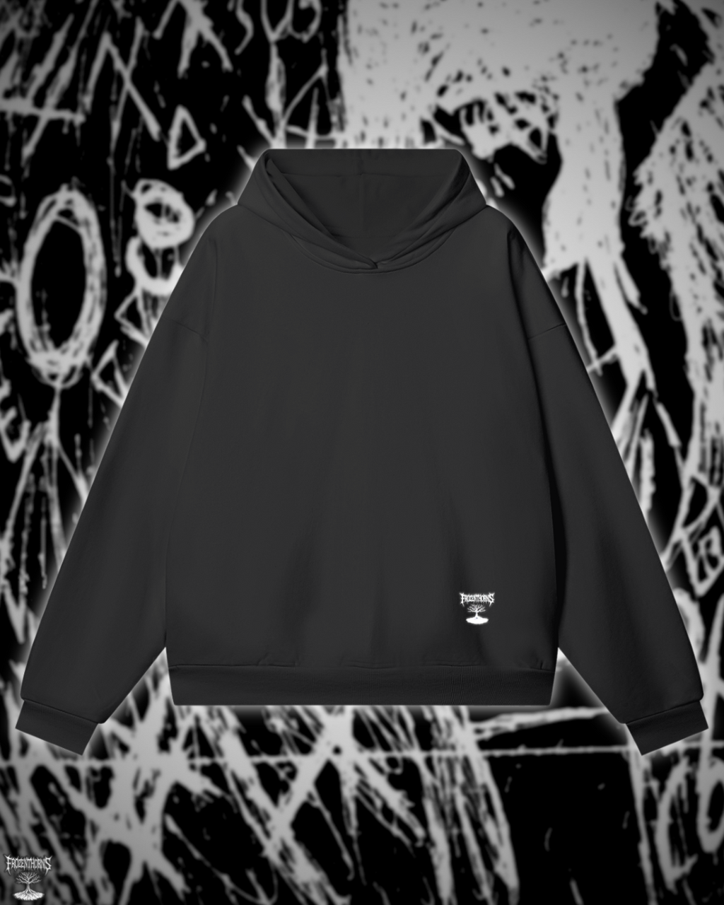 Oversized Fleece Hoodie - FT