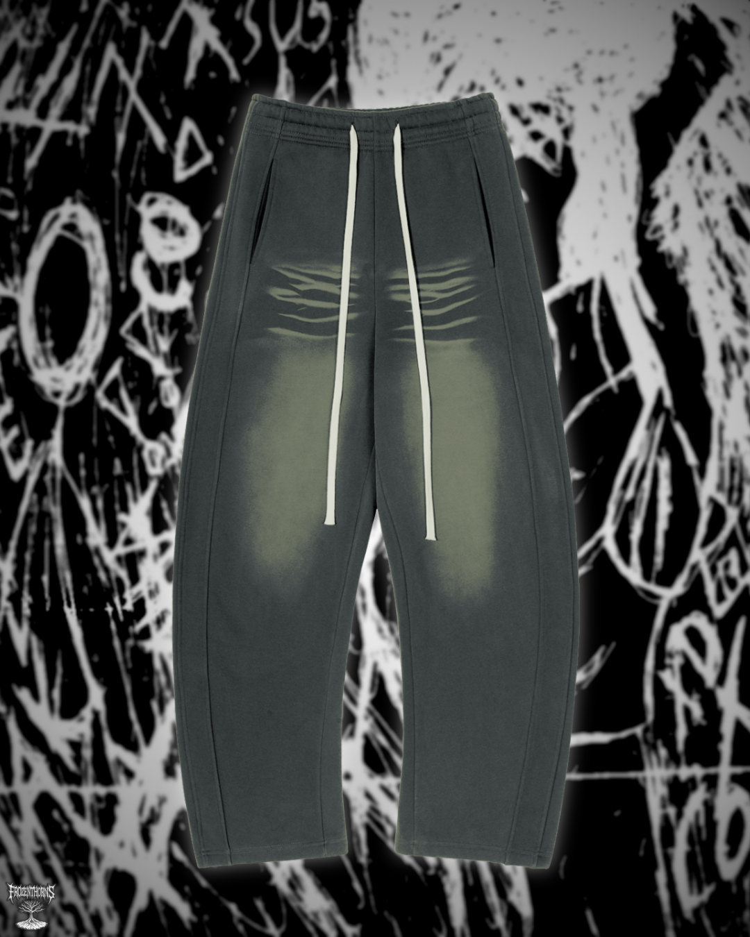 Sunfade Curved Sweatpants FT