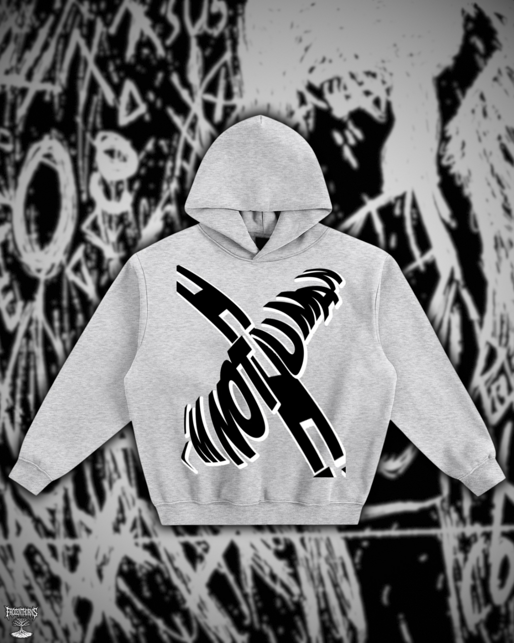 Fleeced Boxy Hoodie - i'm not hhuman