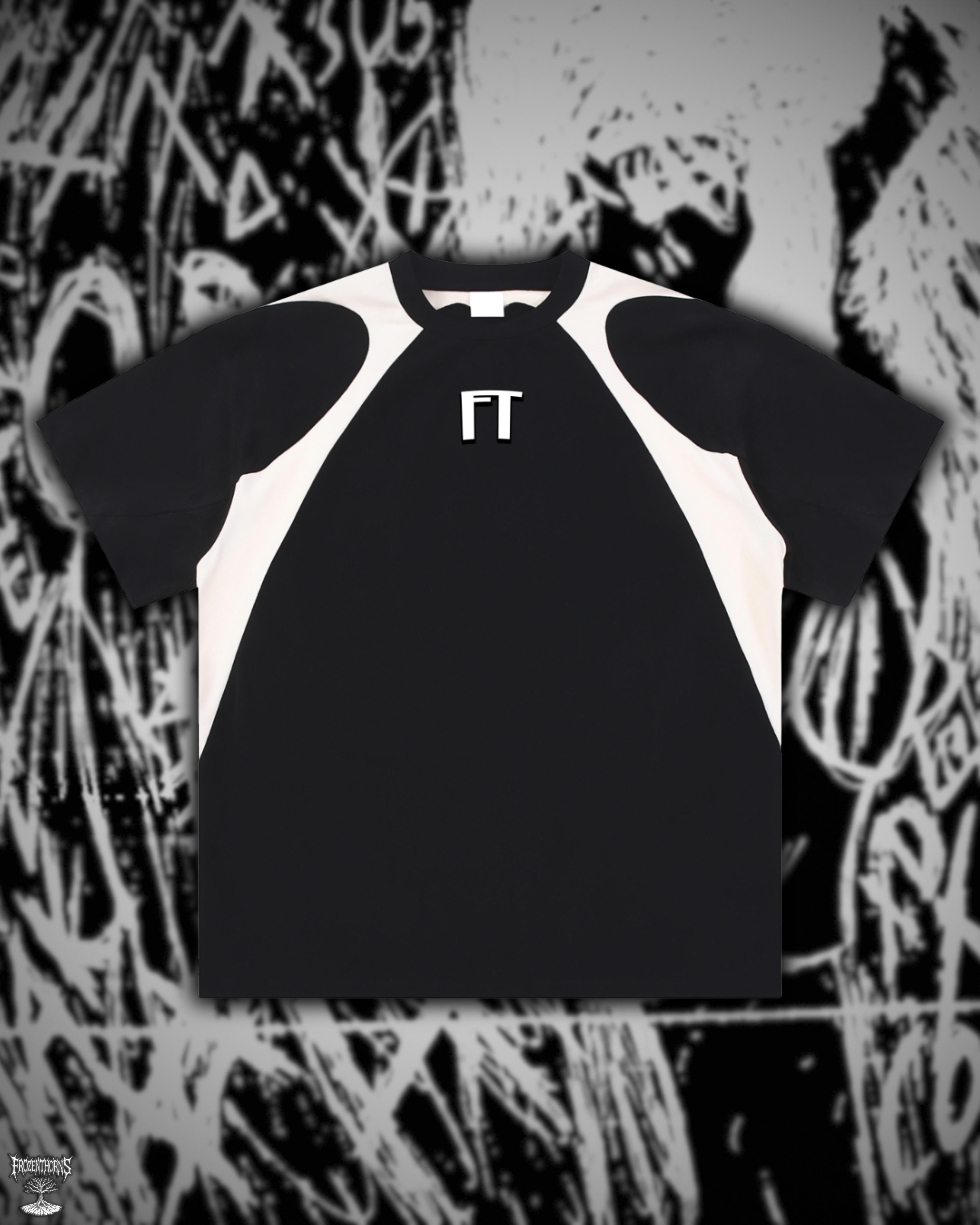 Contrast Cotton Tee - FT