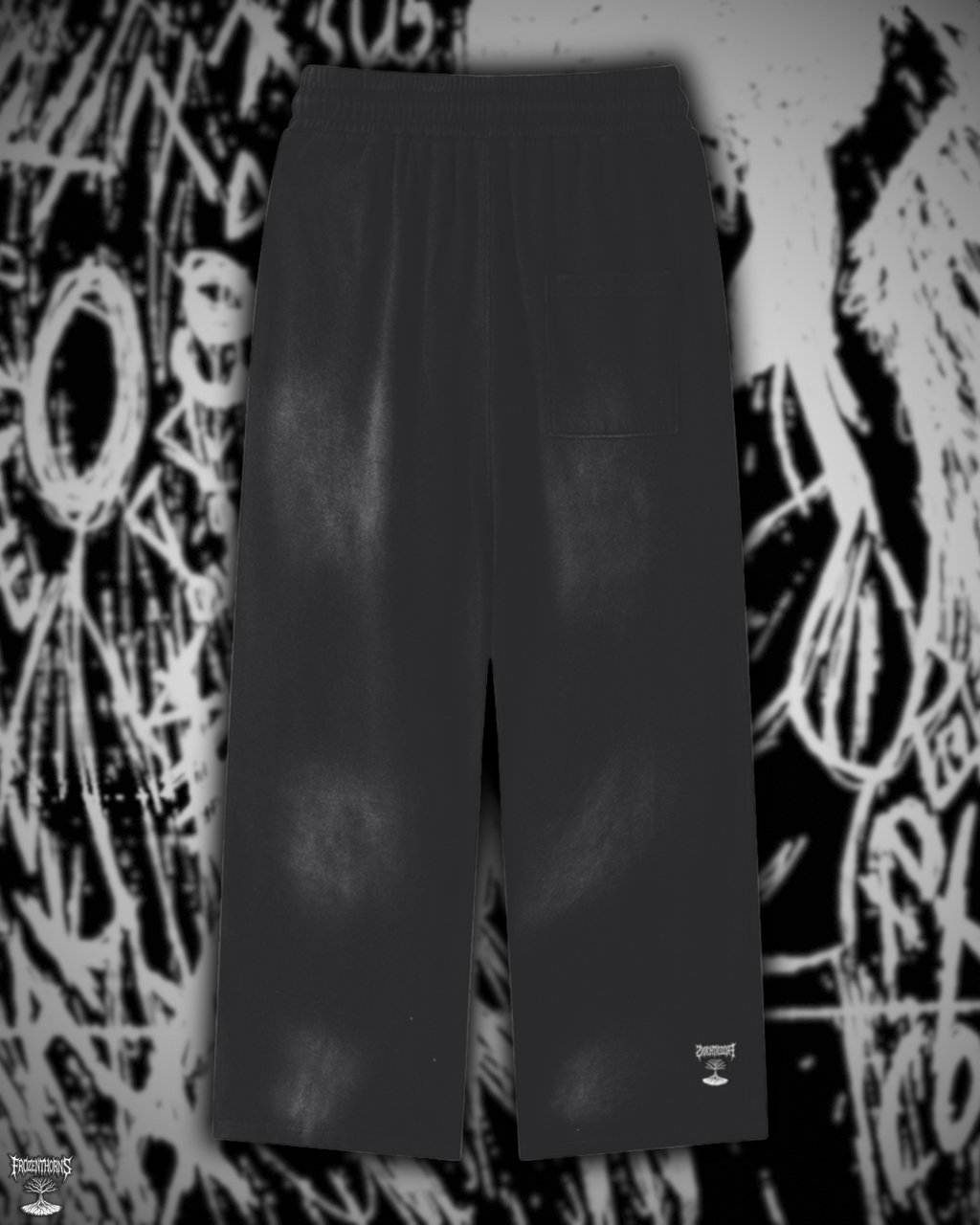 Sunfade Cotton Sweatpants - FT Mini Logo