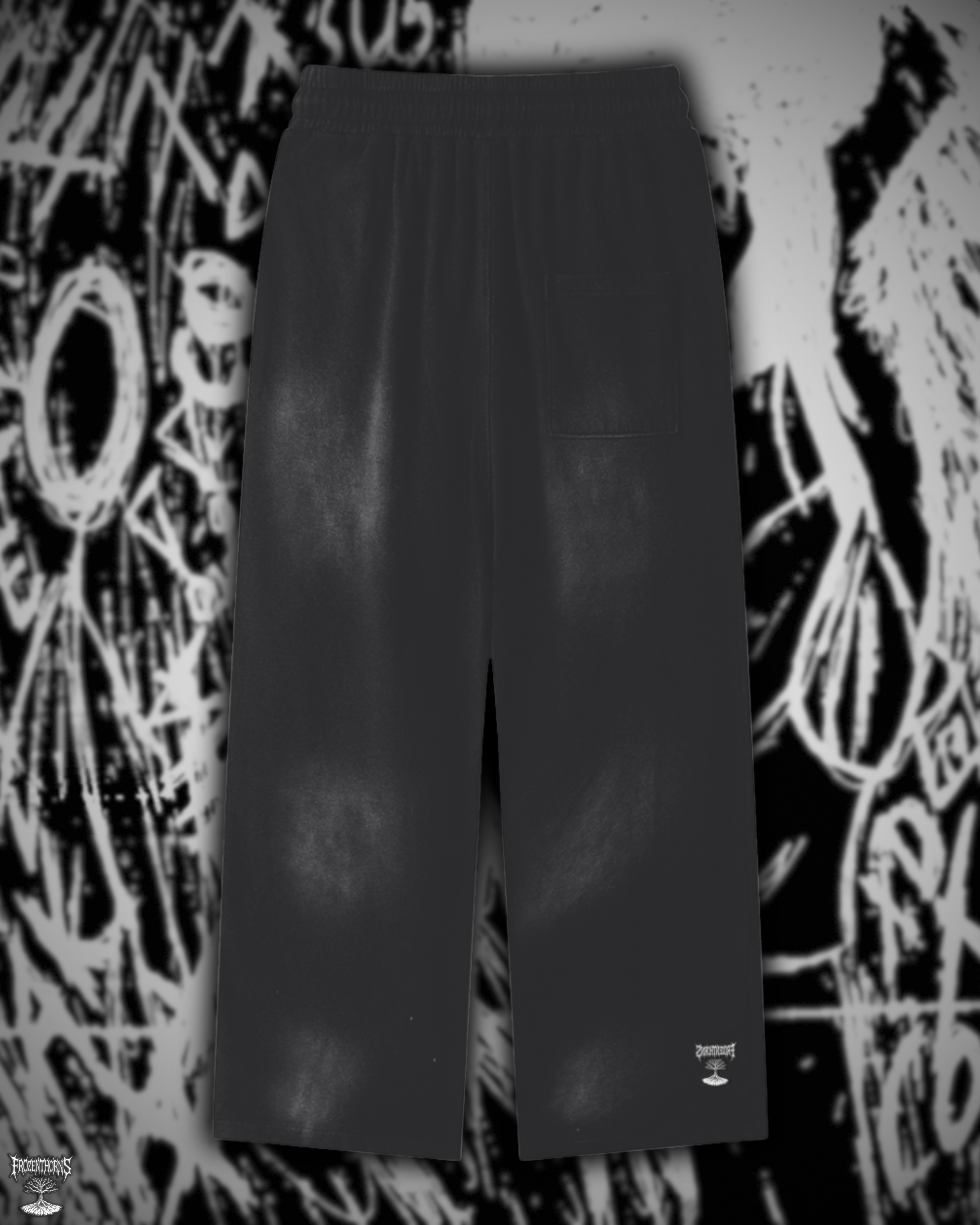 Sunfade Cotton Sweatpants - FT Mini Logo