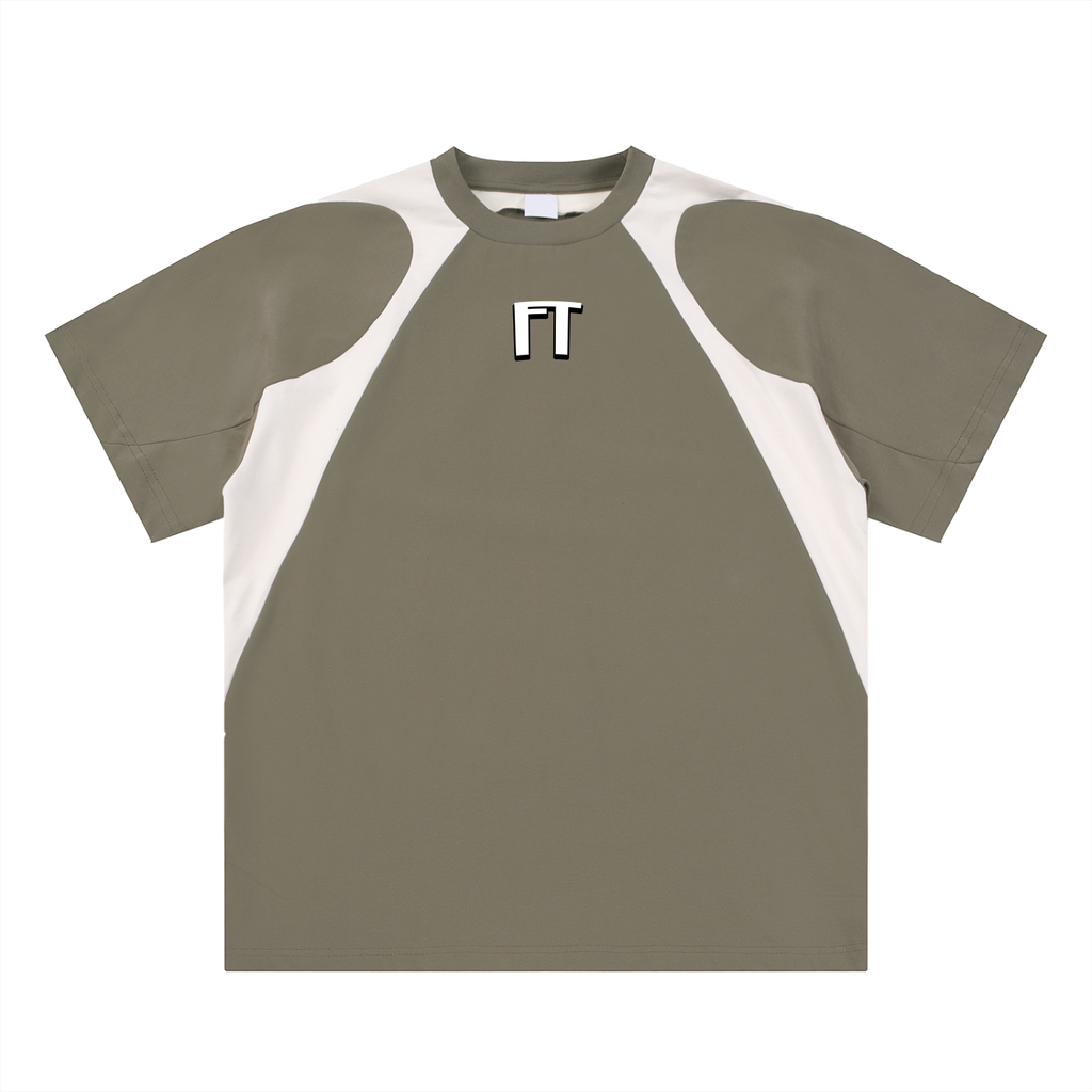 Contrast Cotton Tee - FT