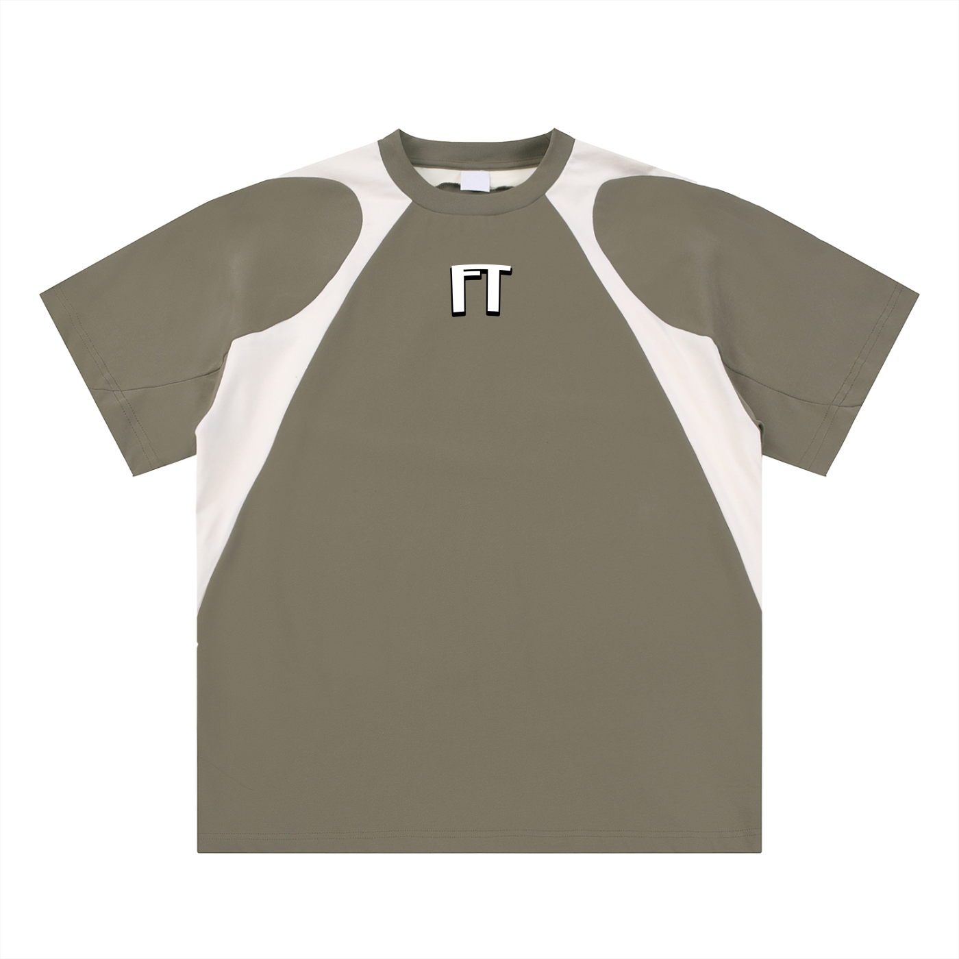 Contrast Cotton Tee - FT