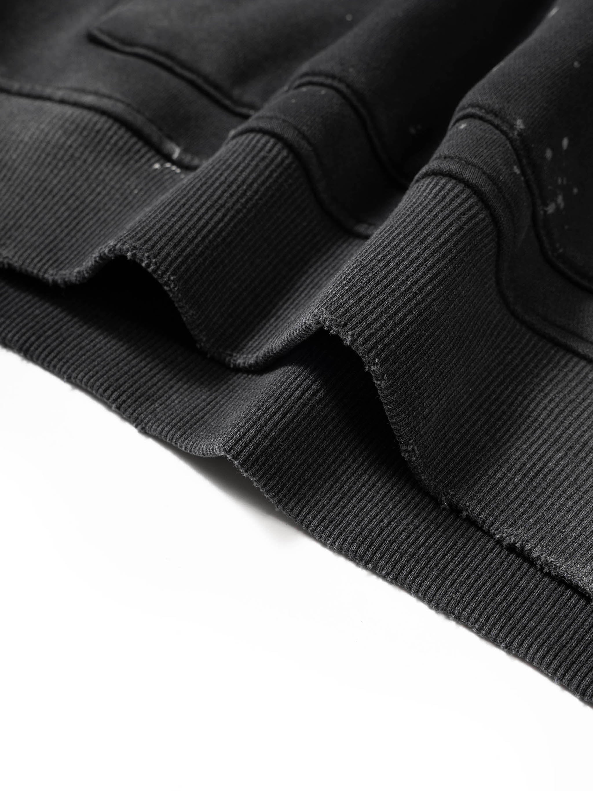 Vintage Frayed Hoodie - Moonlight