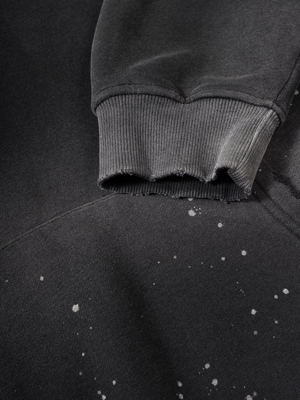 Vintage Frayed Hoodie - Moonlight