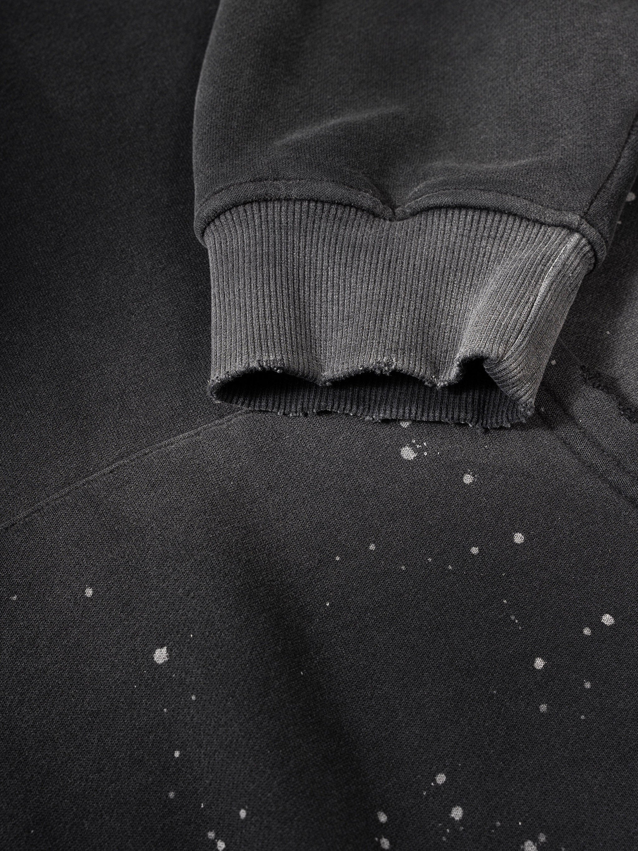 Vintage Frayed Hoodie - Moonlight