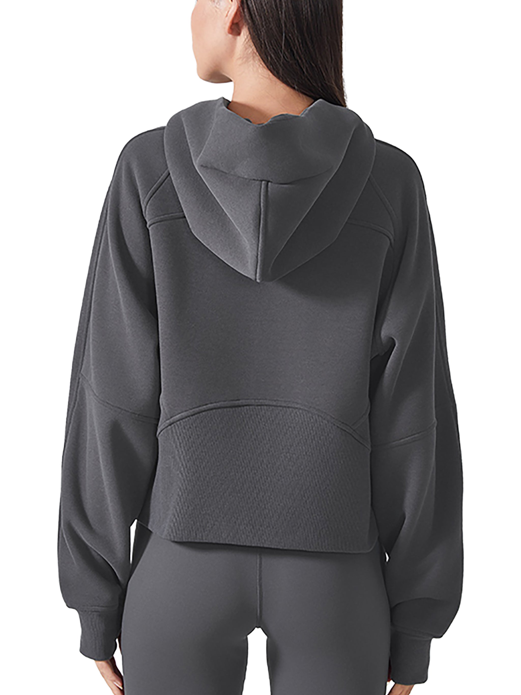 Cropped Zip Hoodie - FEN