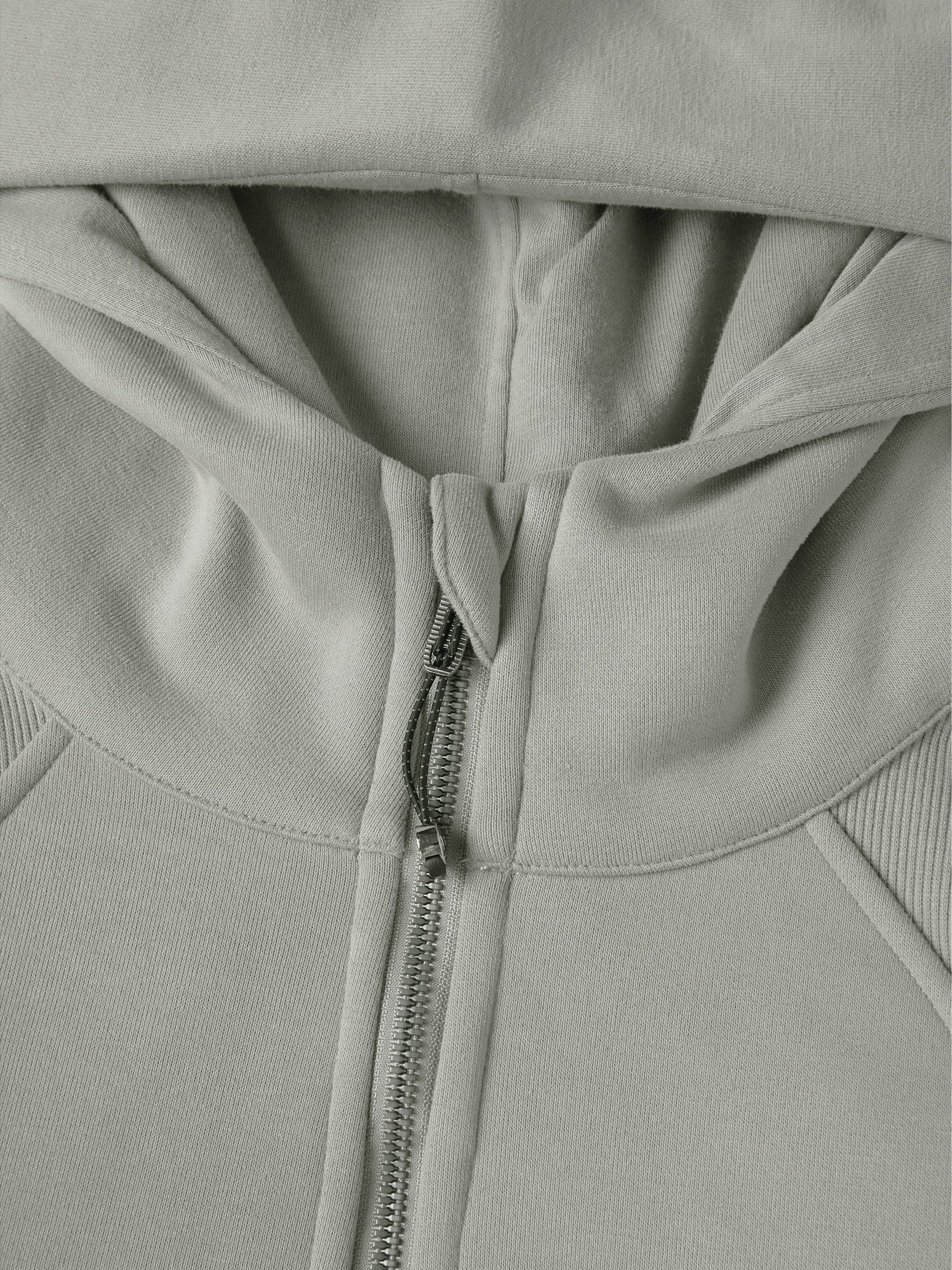 Cropped Zip Hoodie - FEN