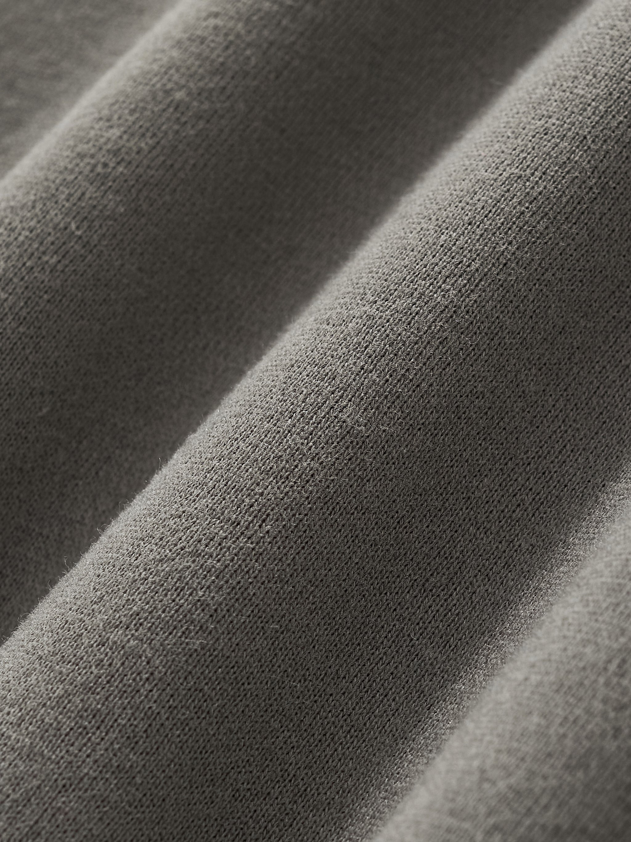 Fleeced Boxy Hoodie - Shadow Kitten