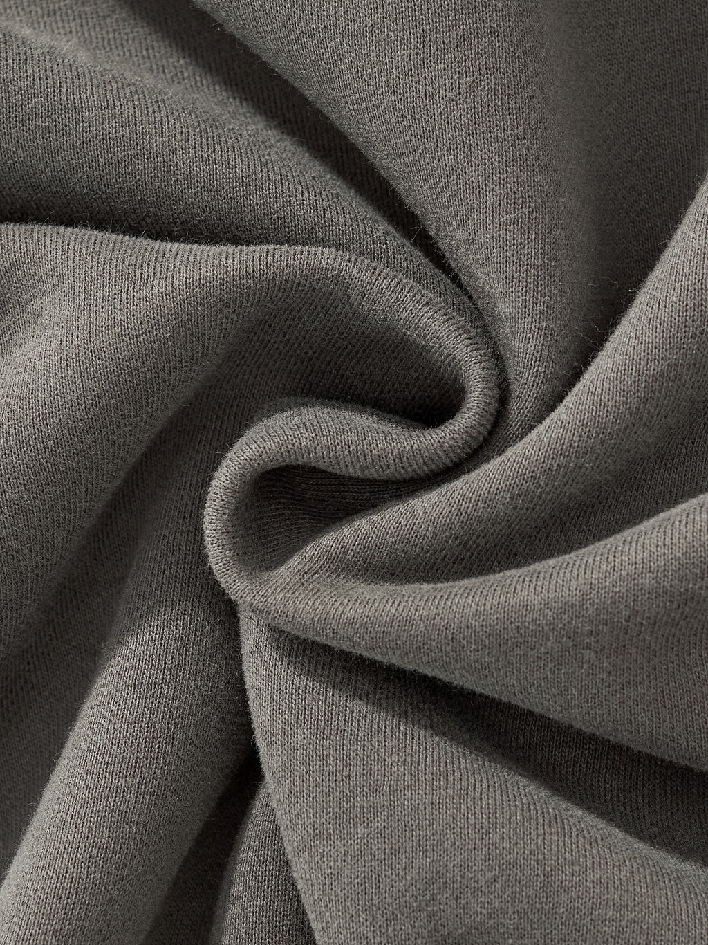 Fleeced Boxy Hoodie - Shadow Kitten