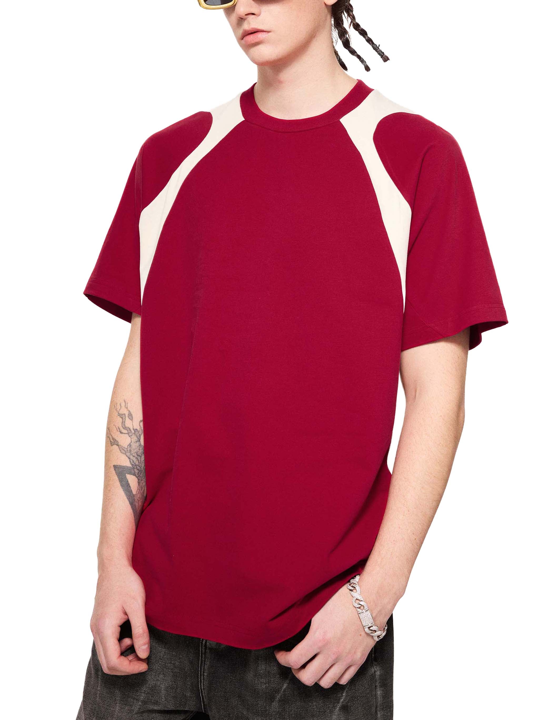 Contrast Cotton Tee - FT