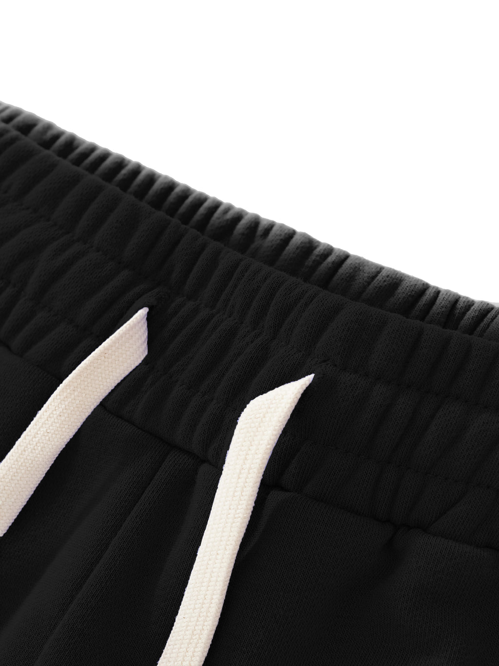 Raw Edge Cotton Shorts - FT Logo