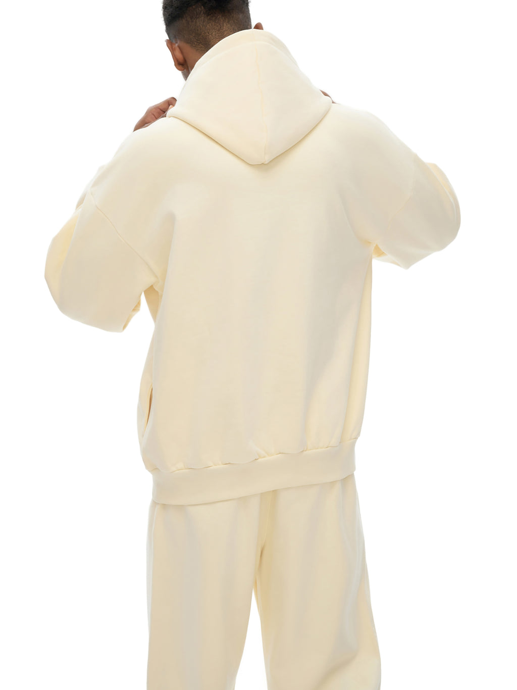 Oversized Fleece Hoodie - FT