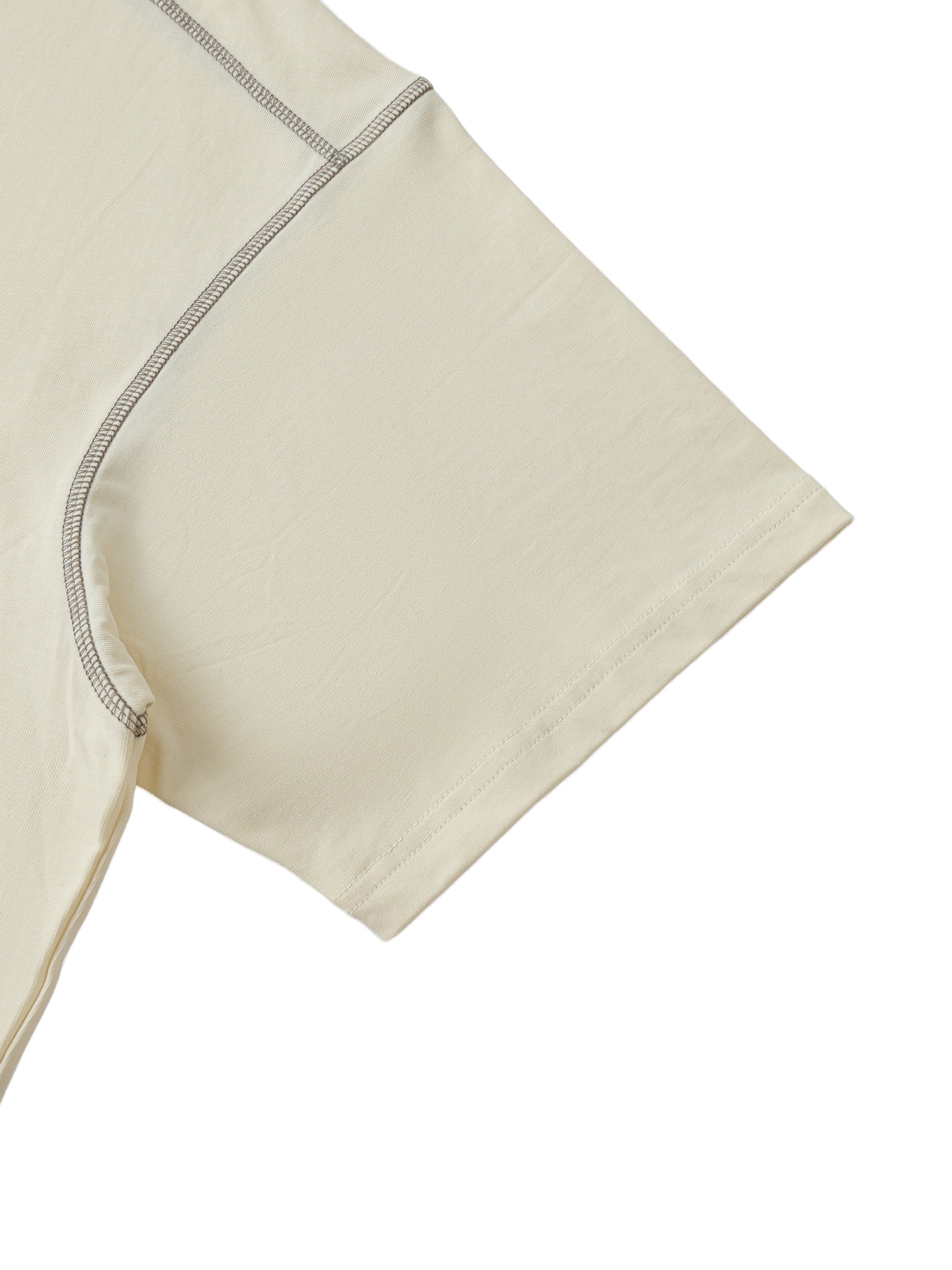 Oversized Contrast Tee - Human Emotion