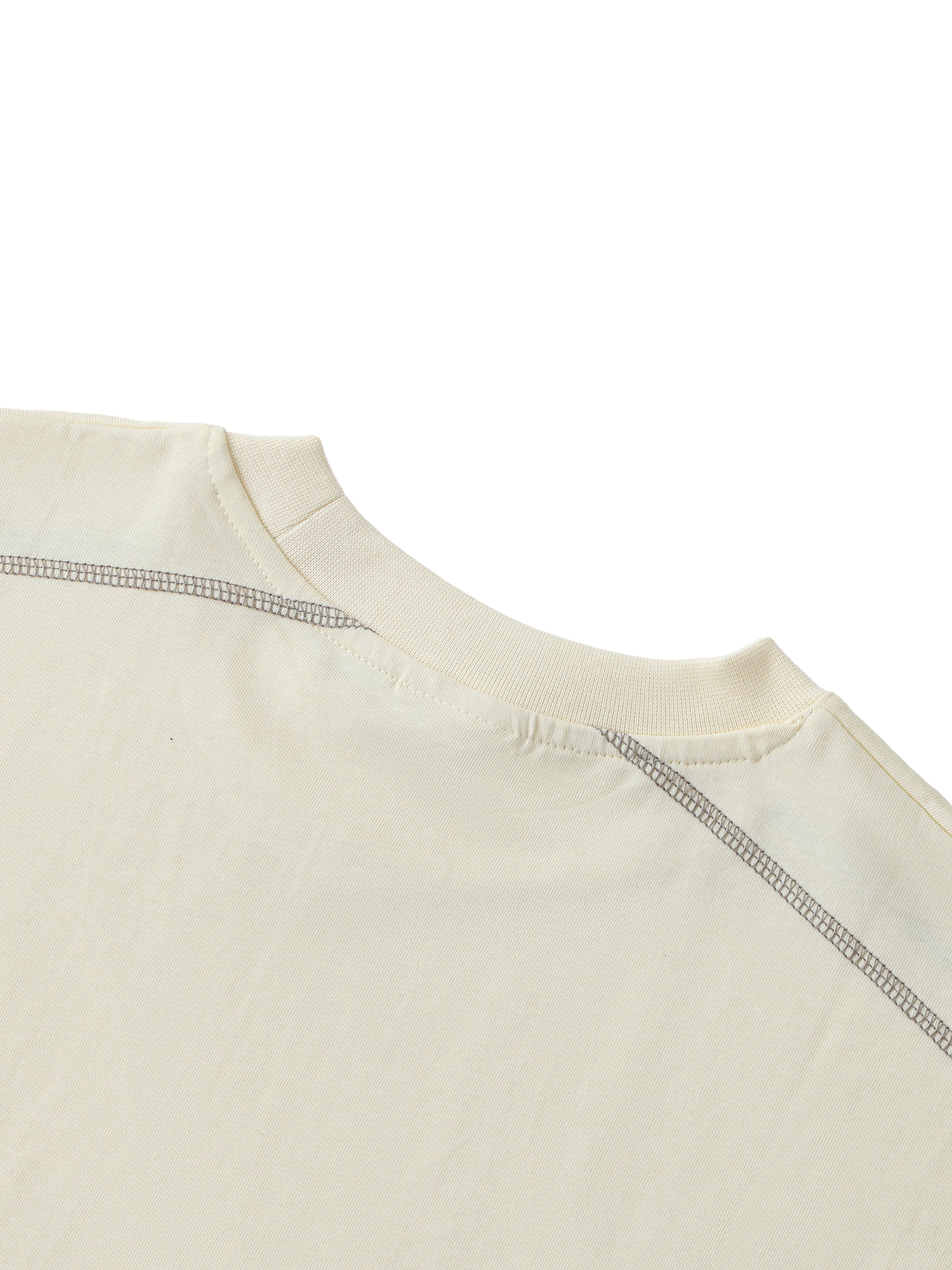 Oversized Contrast Tee - Human Emotion