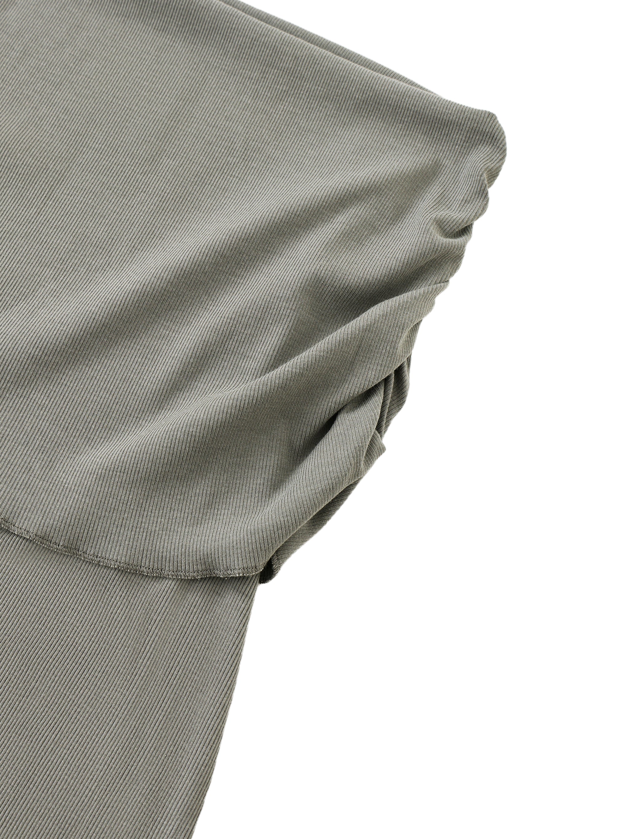 Washed Slim Maxi Skirt - Sand