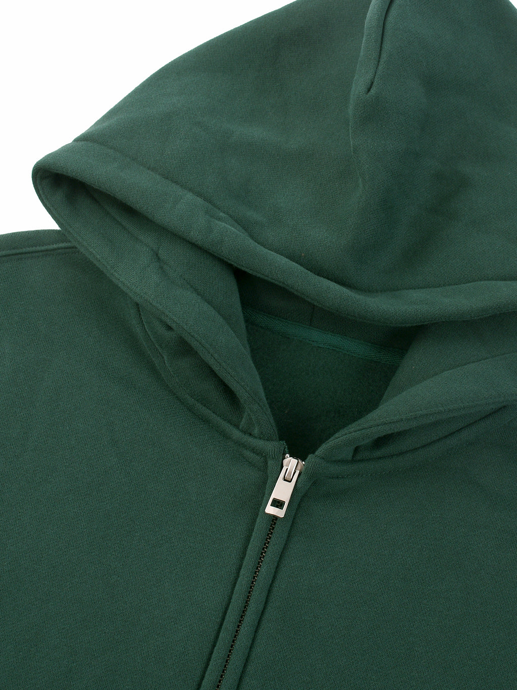 Fleece Zip Hoodie - Human Fragments