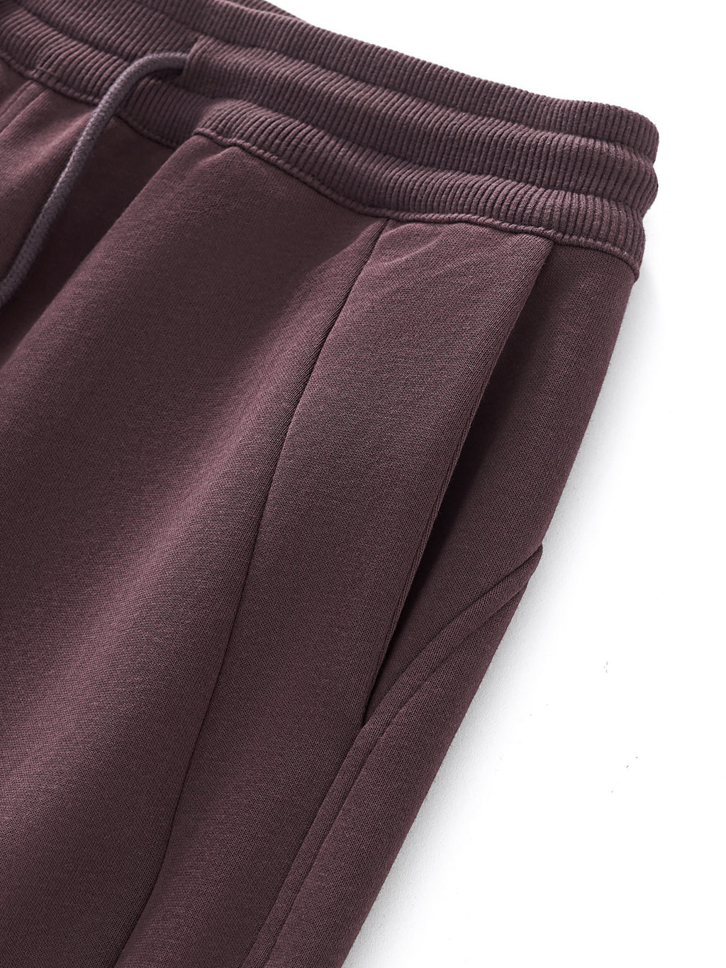 Drawstring Straight-Leg Sweatpants