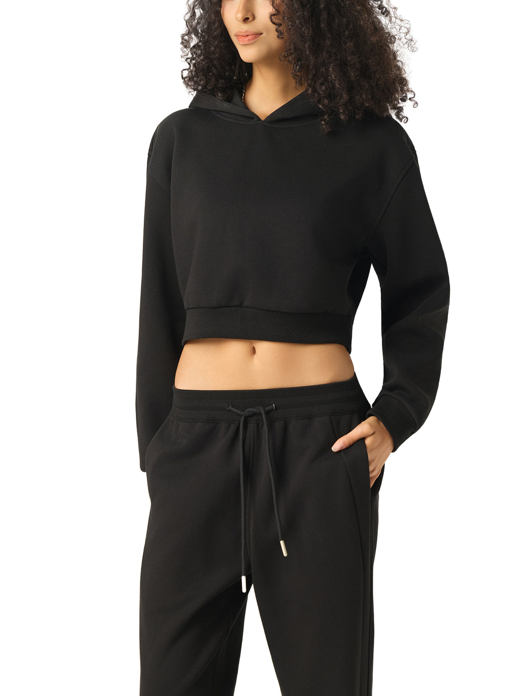 Essential Cropped Hoodie - Shining Lost