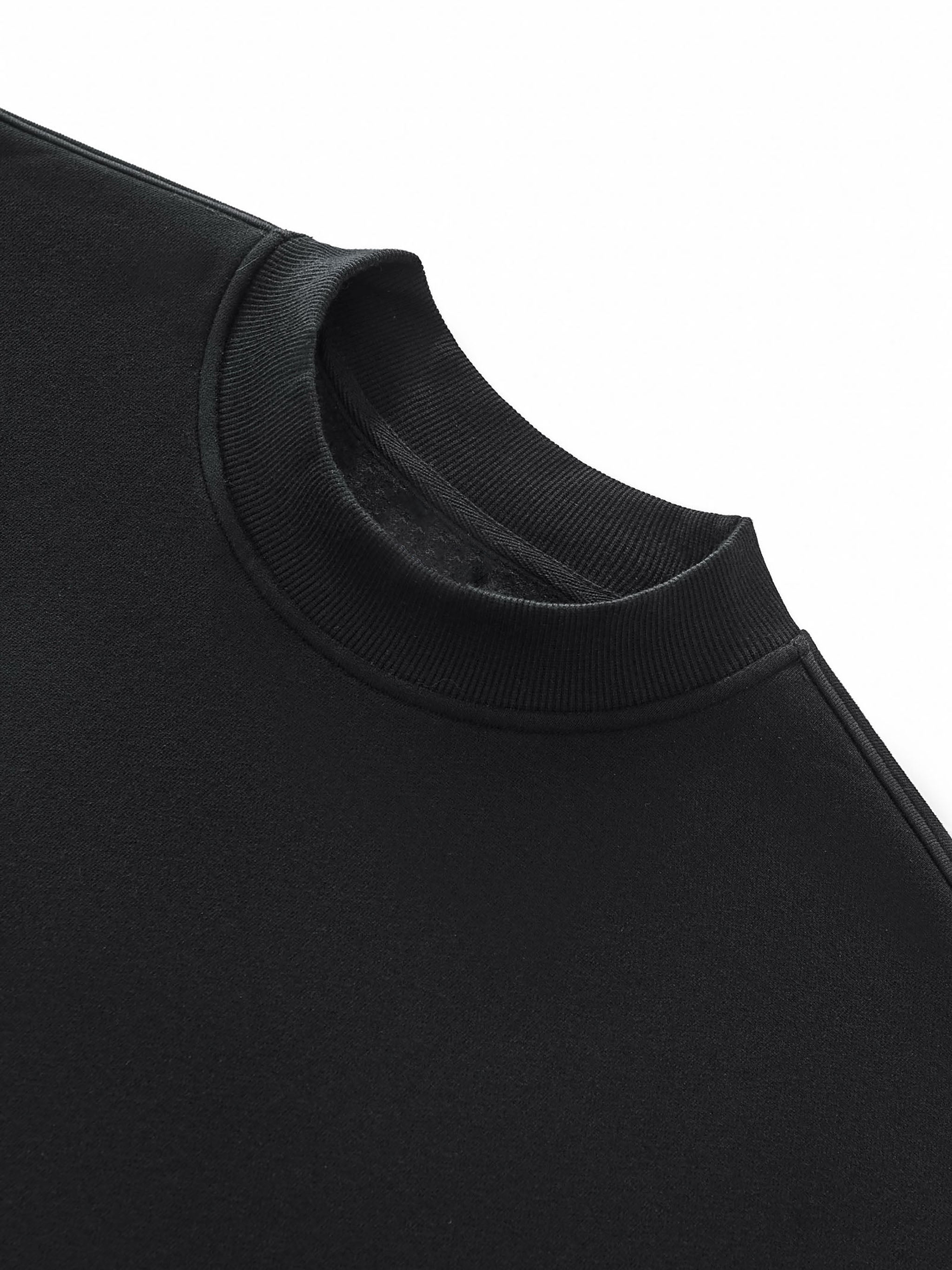 Fleece Side-Slit Sweatshirt - Echo Human