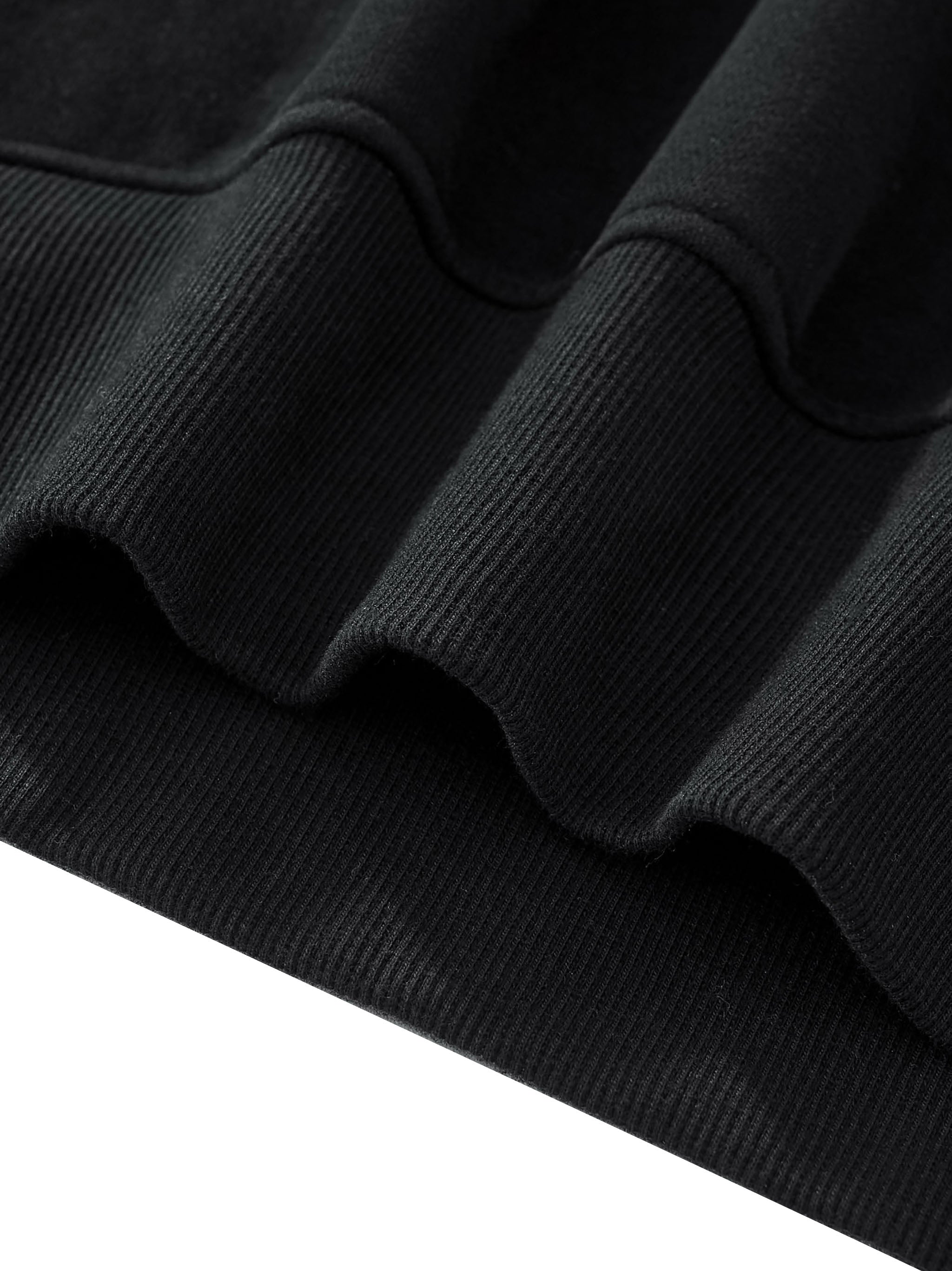 Fleece Side-Slit Sweatshirt - Echo Human