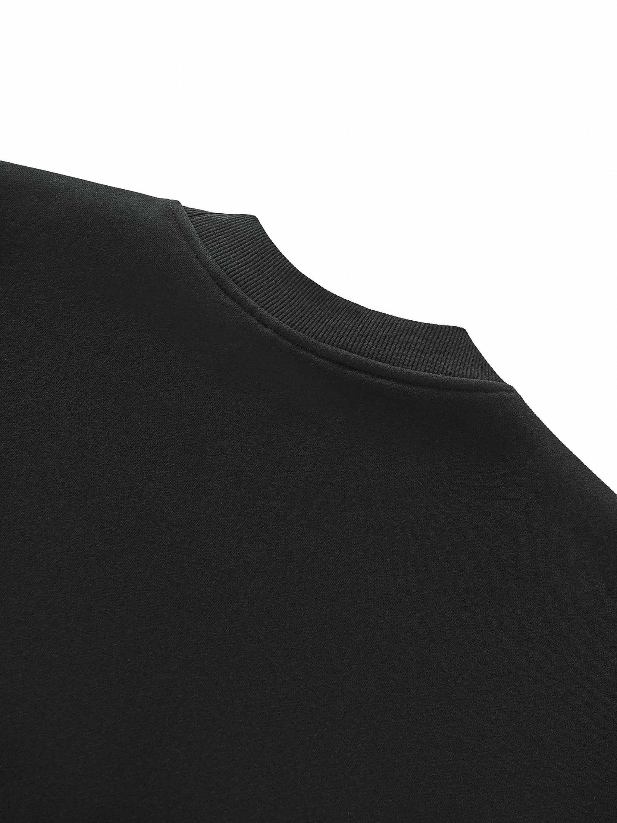 Fleece Side-Slit Sweatshirt - Echo Human