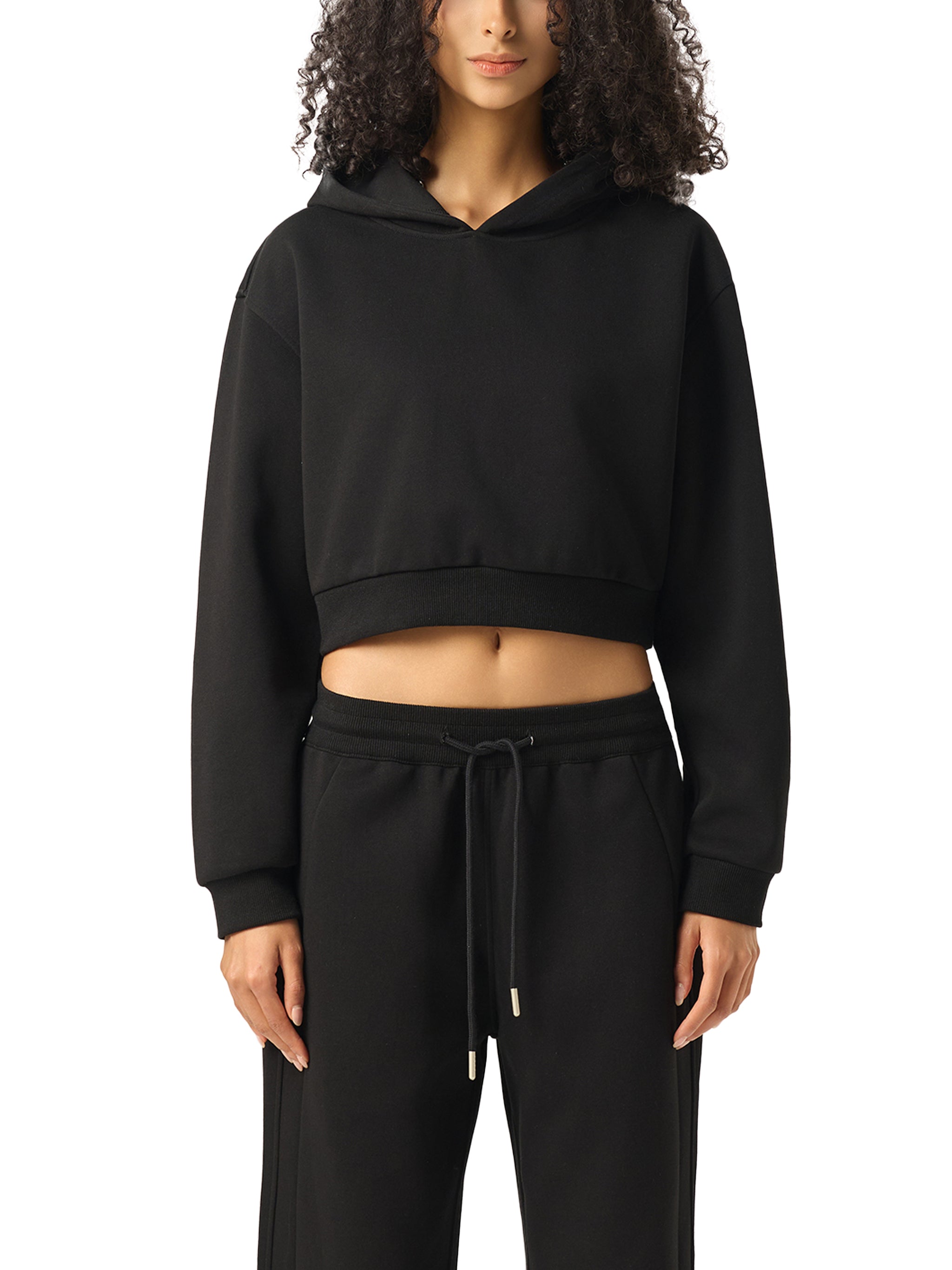 Essential Cropped Hoodie - Shining Lost